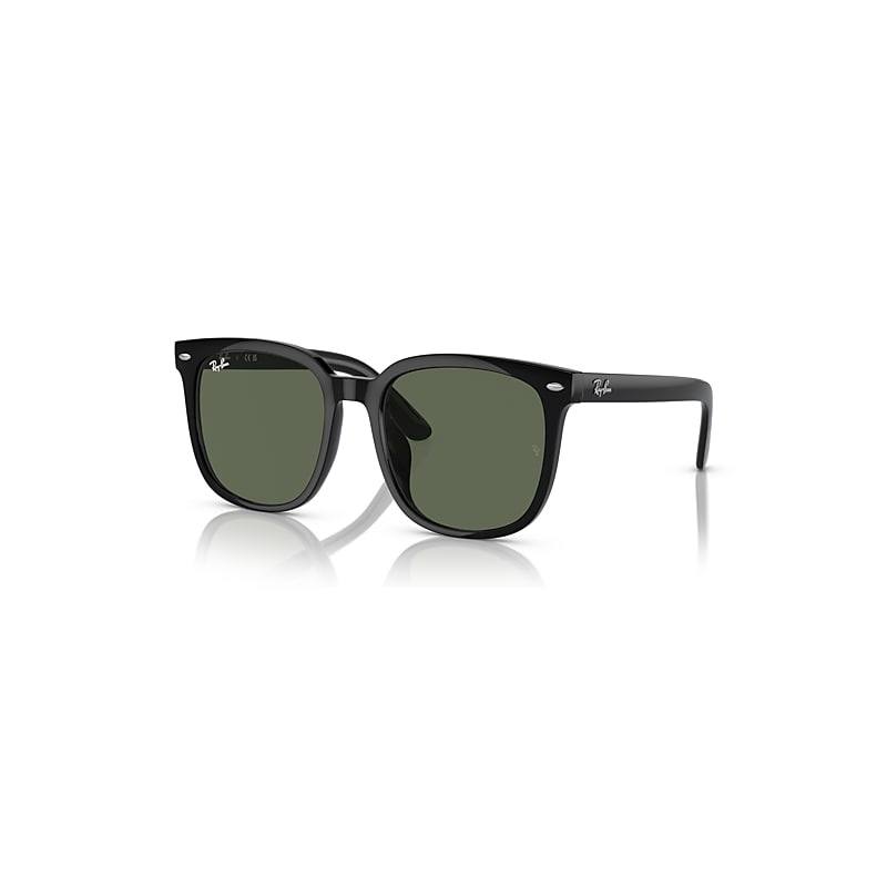 Ray-Ban RB4401D, Black Sunglasses Dark Green lenses, Mojo Glasses - Image 4