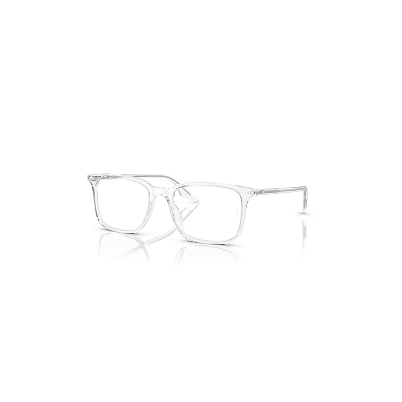 Ray-Ban Eyeglasses   Optics - Transparent Frame Clear Lenses Polarized 55-19, RB5421