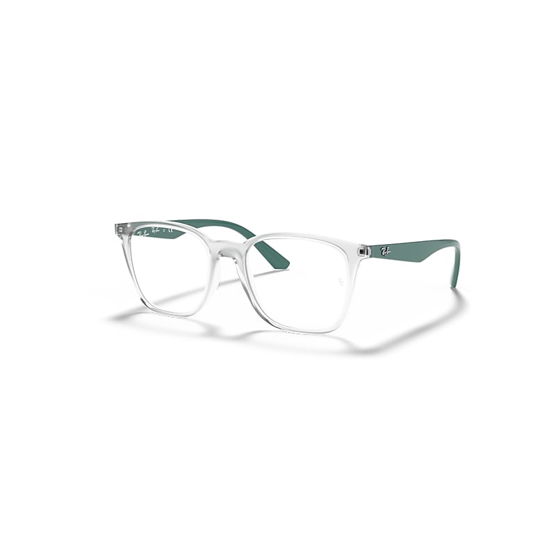 Ray-Ban Eyeglasses   Optics - Green Frame Clear Lenses Polarized 51-18, RB7177