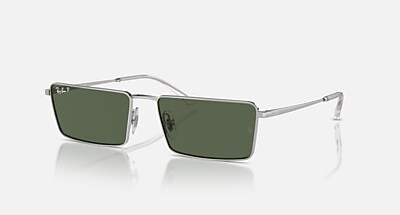 Rayban ミラーサングラス 新品 EMY BIO-BASED サングラス ゴールド と ダークグレーフラッシュ