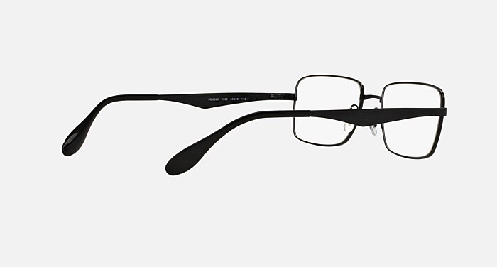 RB6329 Polarized Eyeglasses with Black and Clear (55-18) - RB6329