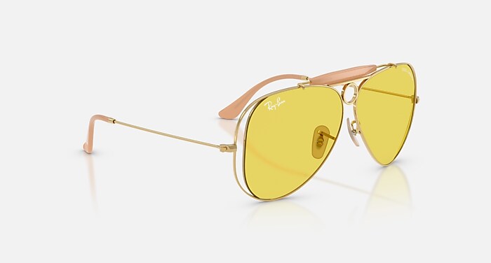 THE SHOOTER BY DOLCE&GABBANA Sunglasses in Arista Gold and Yellow