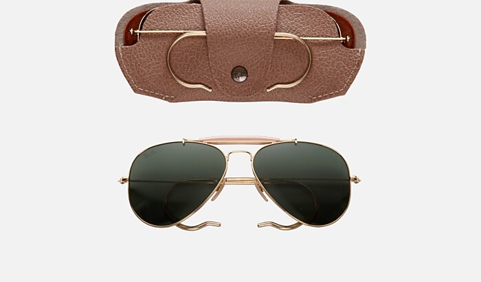 OUTDOORSMAN | AVIATION COLLECTION サングラス アリスタゴールド と G