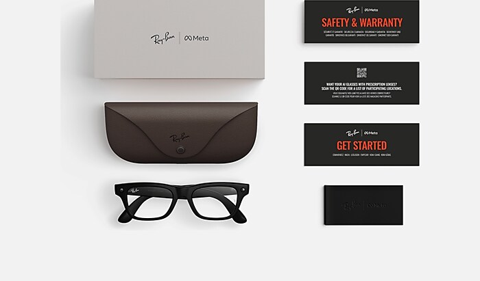 RAY-BAN META BLAYZER OPTICS - GEN 2 AI Glasses in Black and Demo