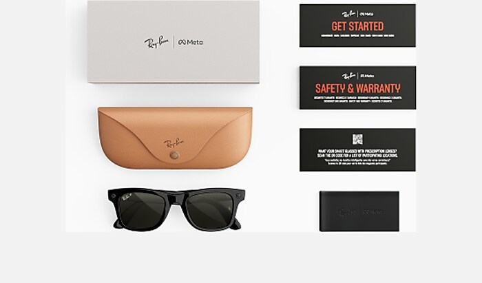 RAY-BAN META (GEN 3) WAYFARER ポラライズド（偏光） AI Glasses in