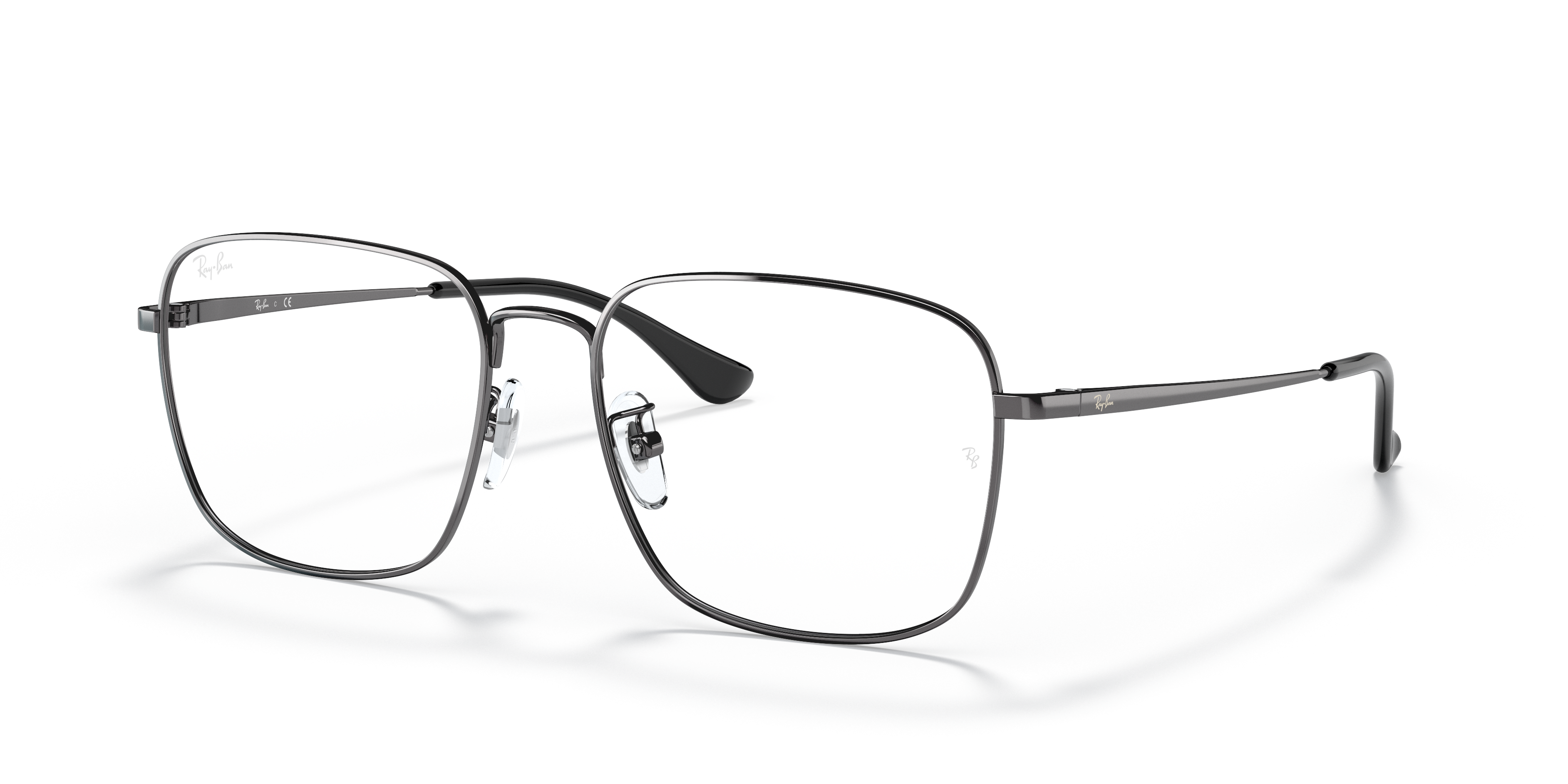 Rb6474 Optics Eyeglasses with Polished Gunmetal Frame (56-17) - RB6474D ...