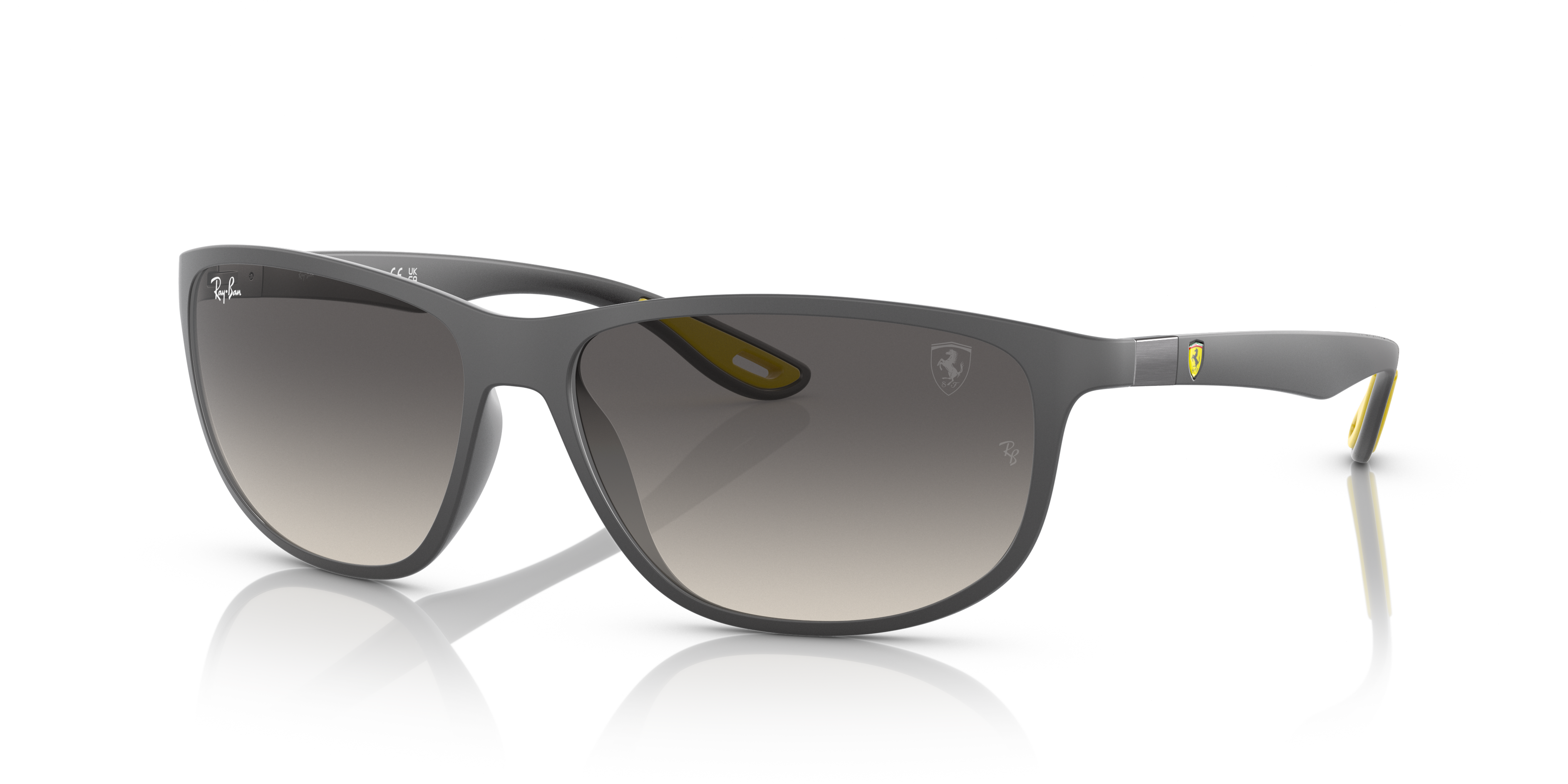 Rb4394m Scuderia Ferrari Collection Sunglasses in Matte Grey and Grey ...