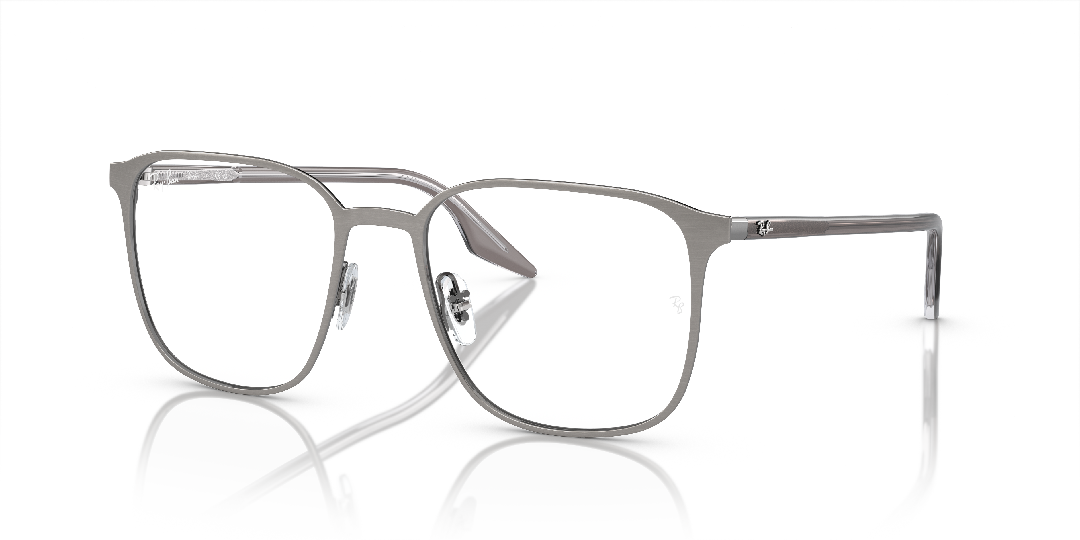Rb6512 Optics Eyeglasses with Polished Gunmetal Frame - RB6512 | Ray ...