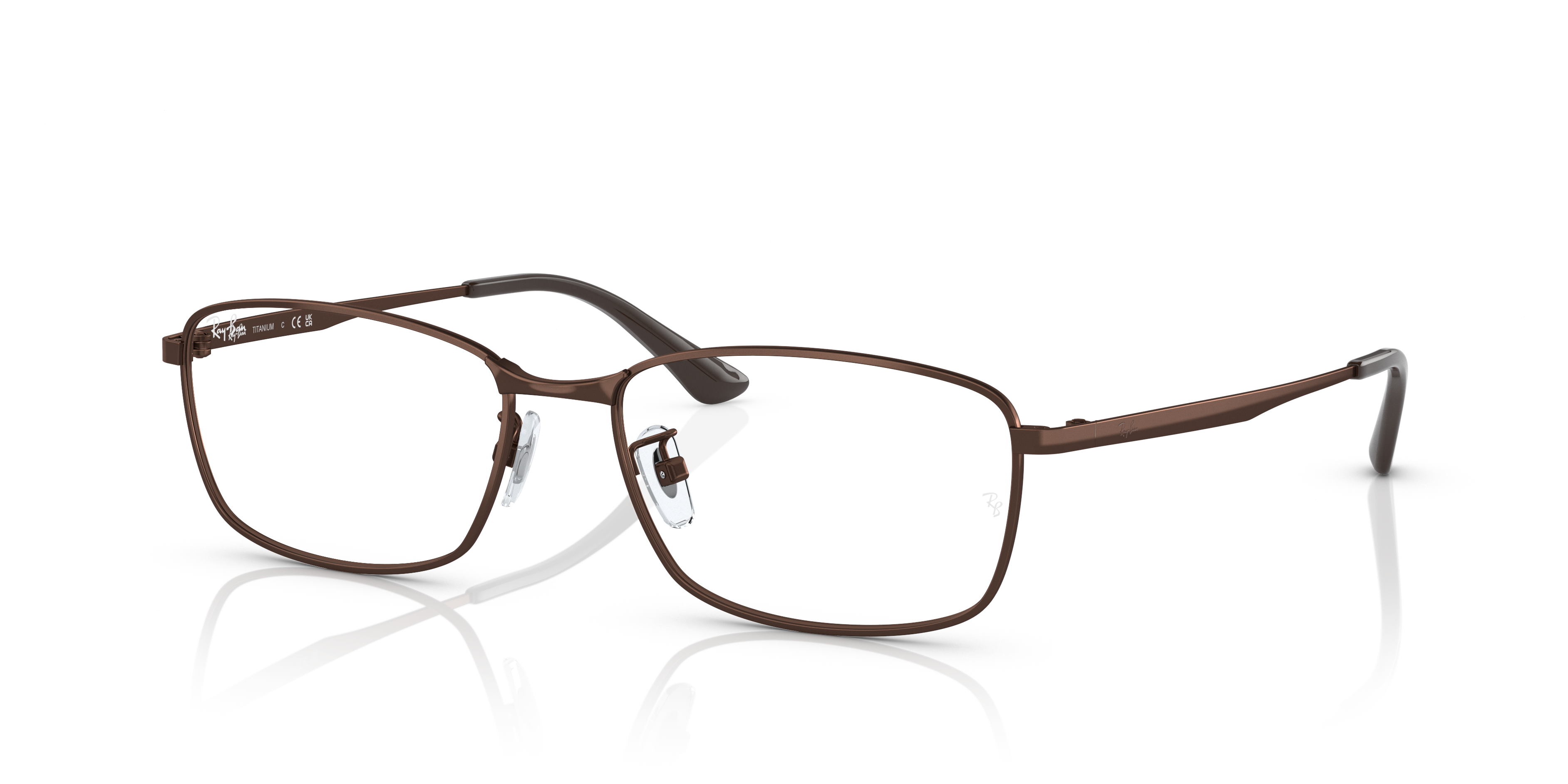 Lukkas Prestige LUPR 09 52 52[]17 136 Brun Carré Lunettes Monture Neuve