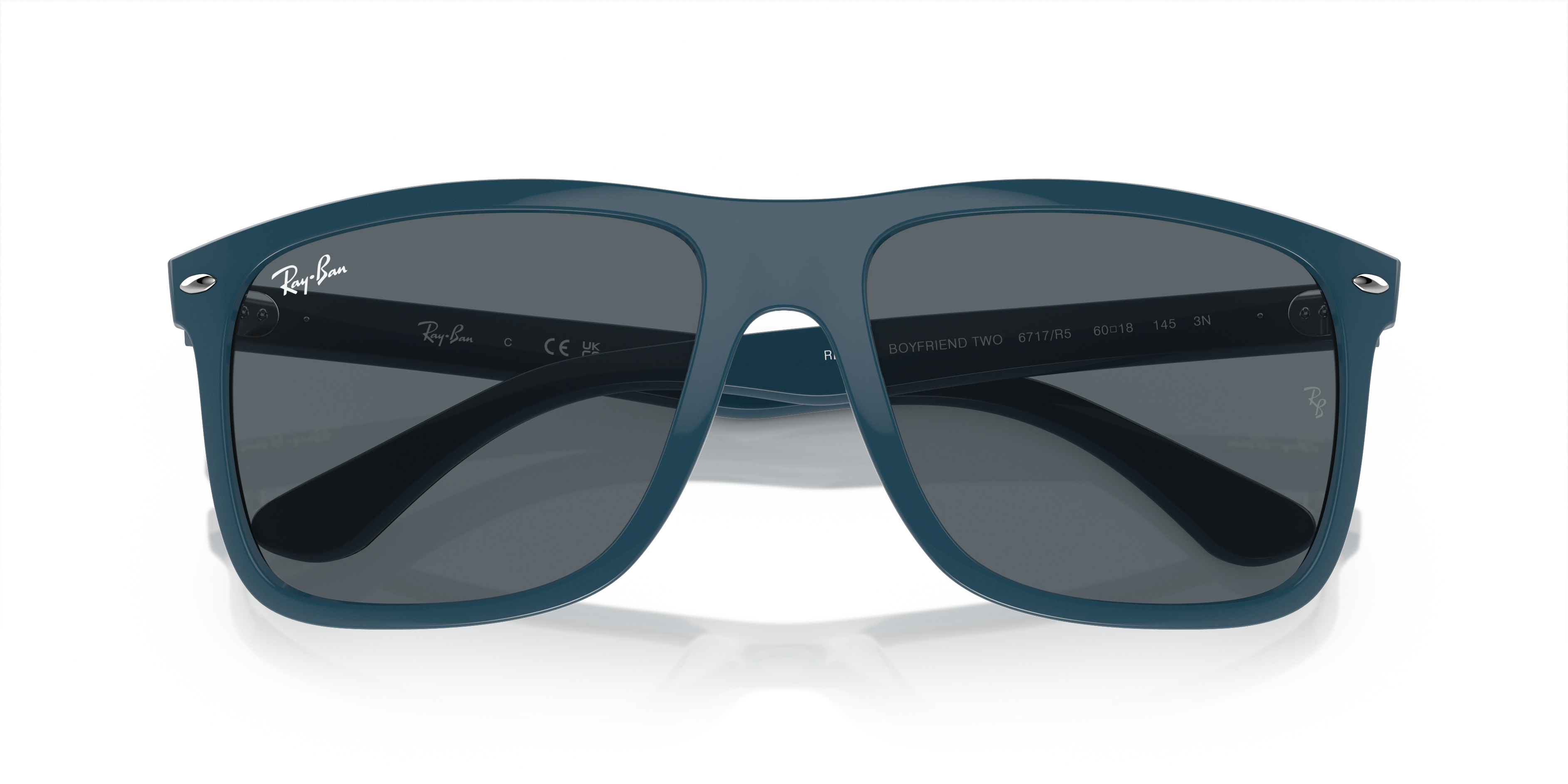 BOYFRIEND TWO Sunglasses in Blue and Blue - RB4547 | Ray-Ban® US