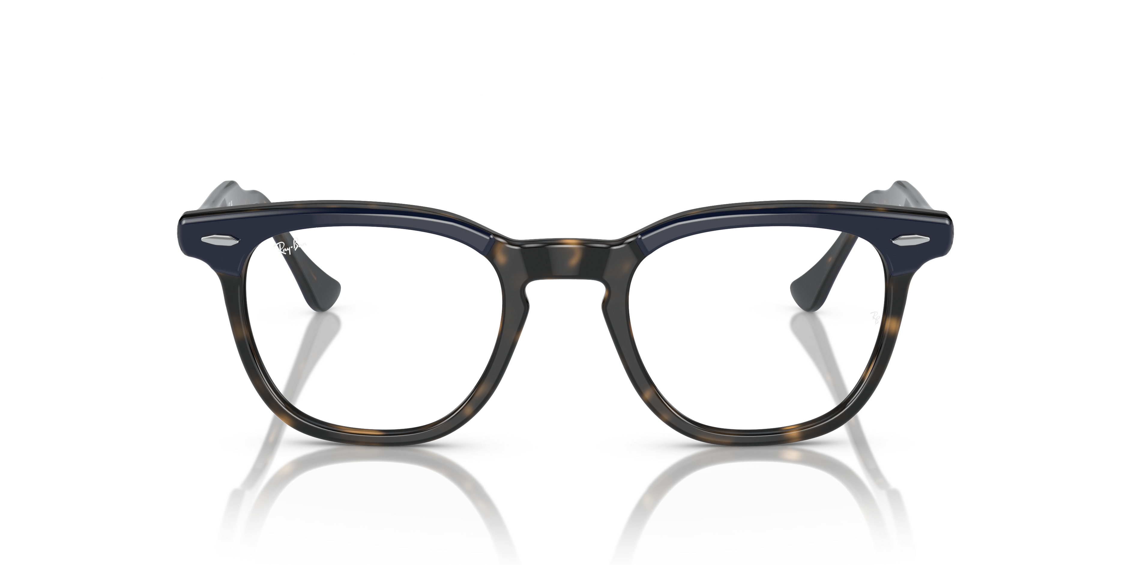 HAWKEYE OPTICS Eyeglasses with Blue On Havana Frame - RB5398 | Ray