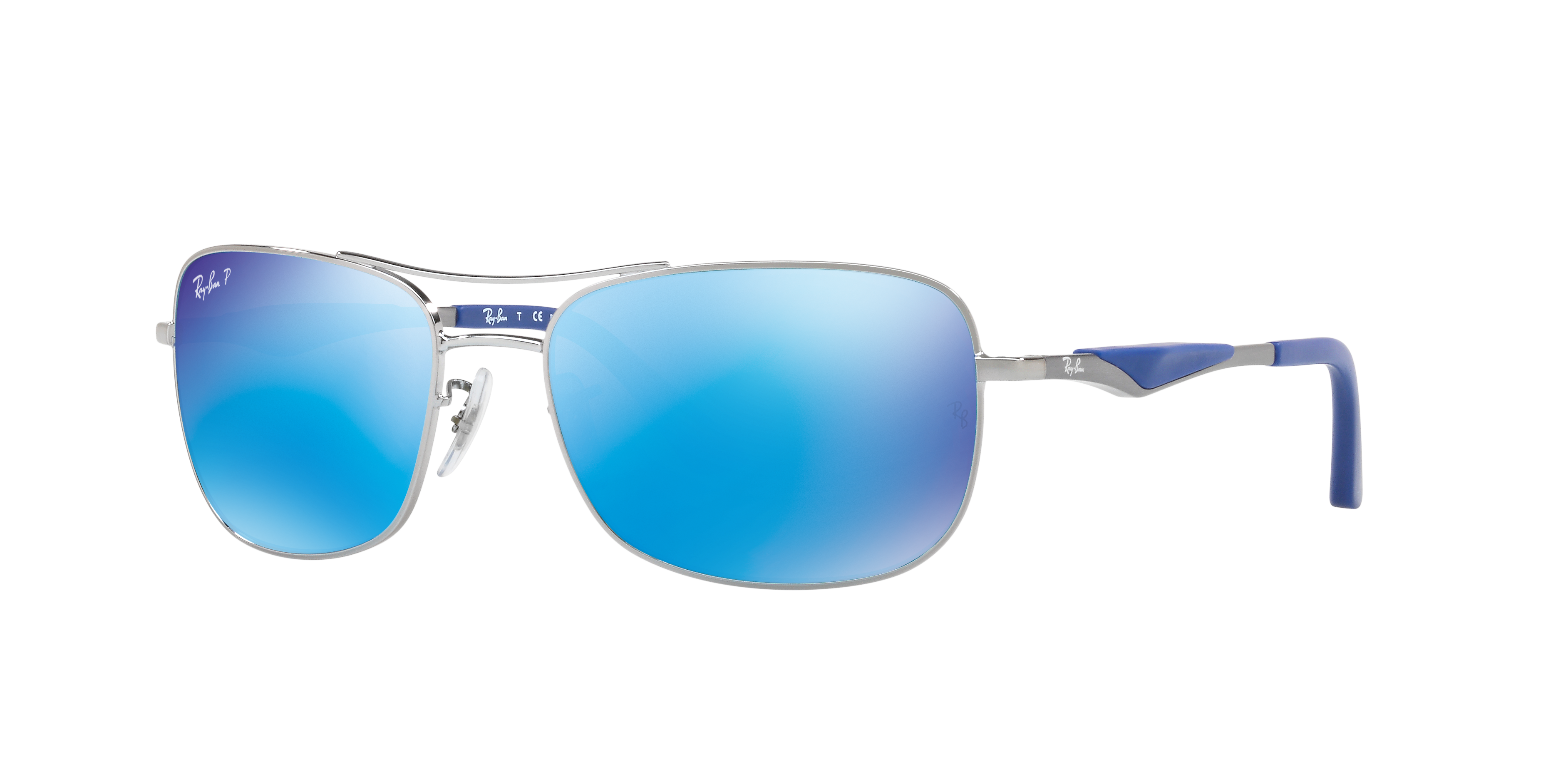 Ray Ban Rb3515 Rb3515 Sunglasses in Gunmetal and Blue - RB3515 | Ray-Ban®