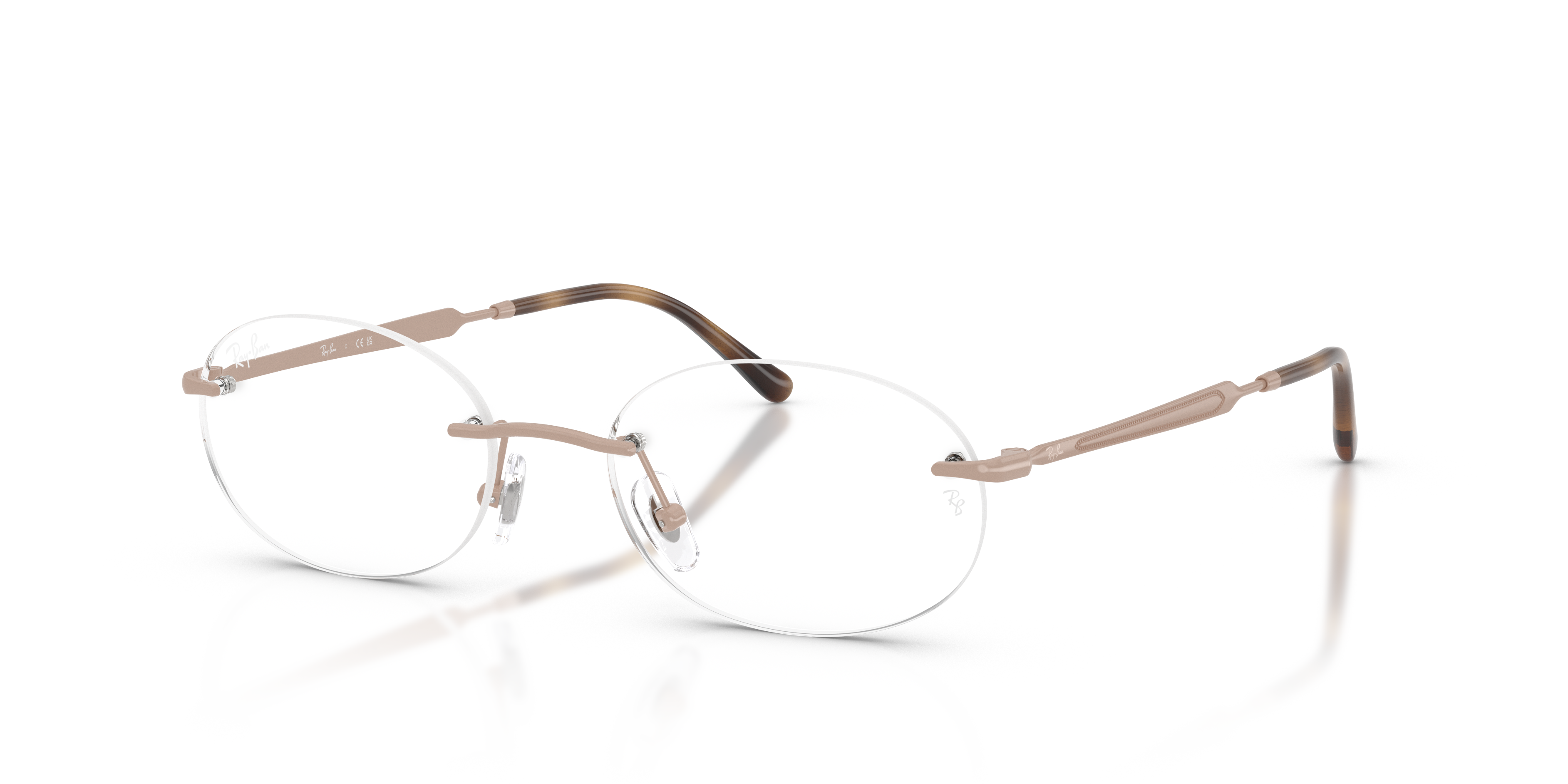 Occhiali da Vista Rb3767v Optics con montatura Rosa Chiaro - RB3767V ...