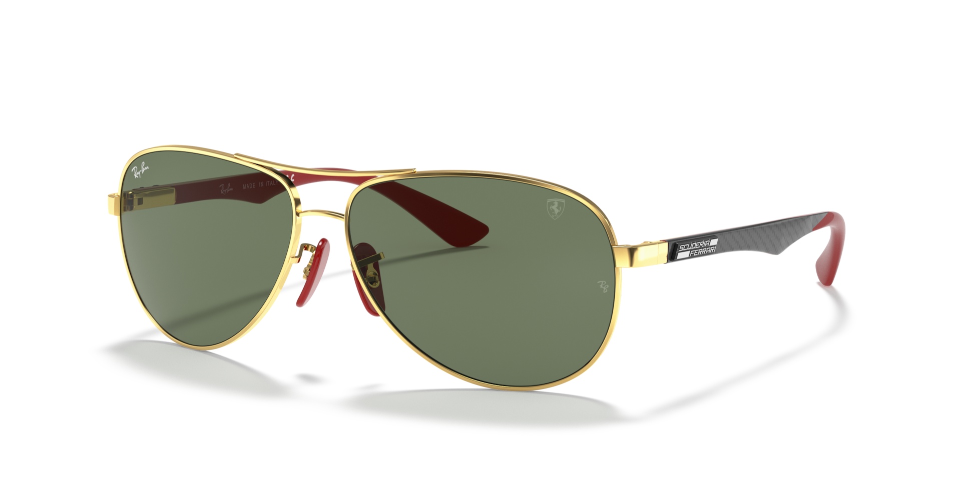 RB8313M SCUDERIA FERRARI COLLECTION: Arista Gold / Green Classic