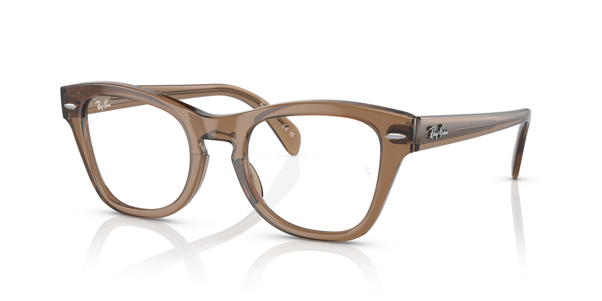 RB0707 OPTICS — Transparent Light Brown / Clear