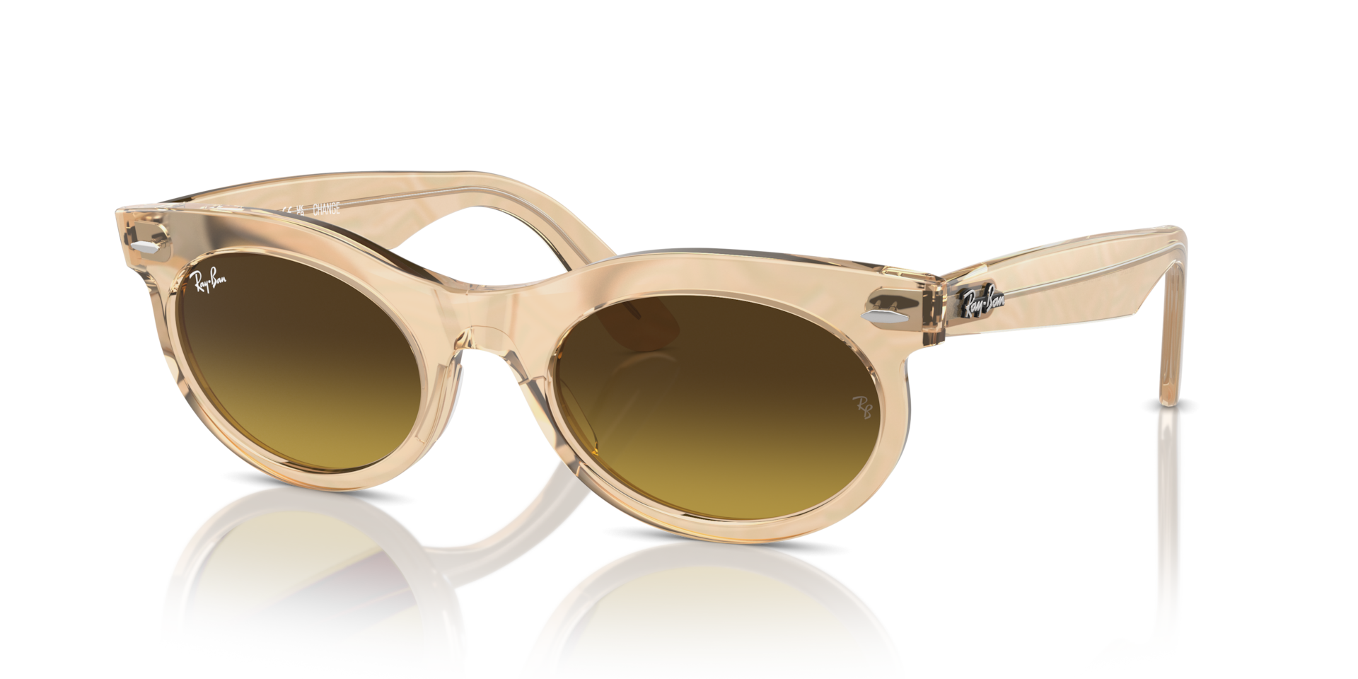 WAYFARER OVAL CHANGE — Photo Waves Brown / Brown