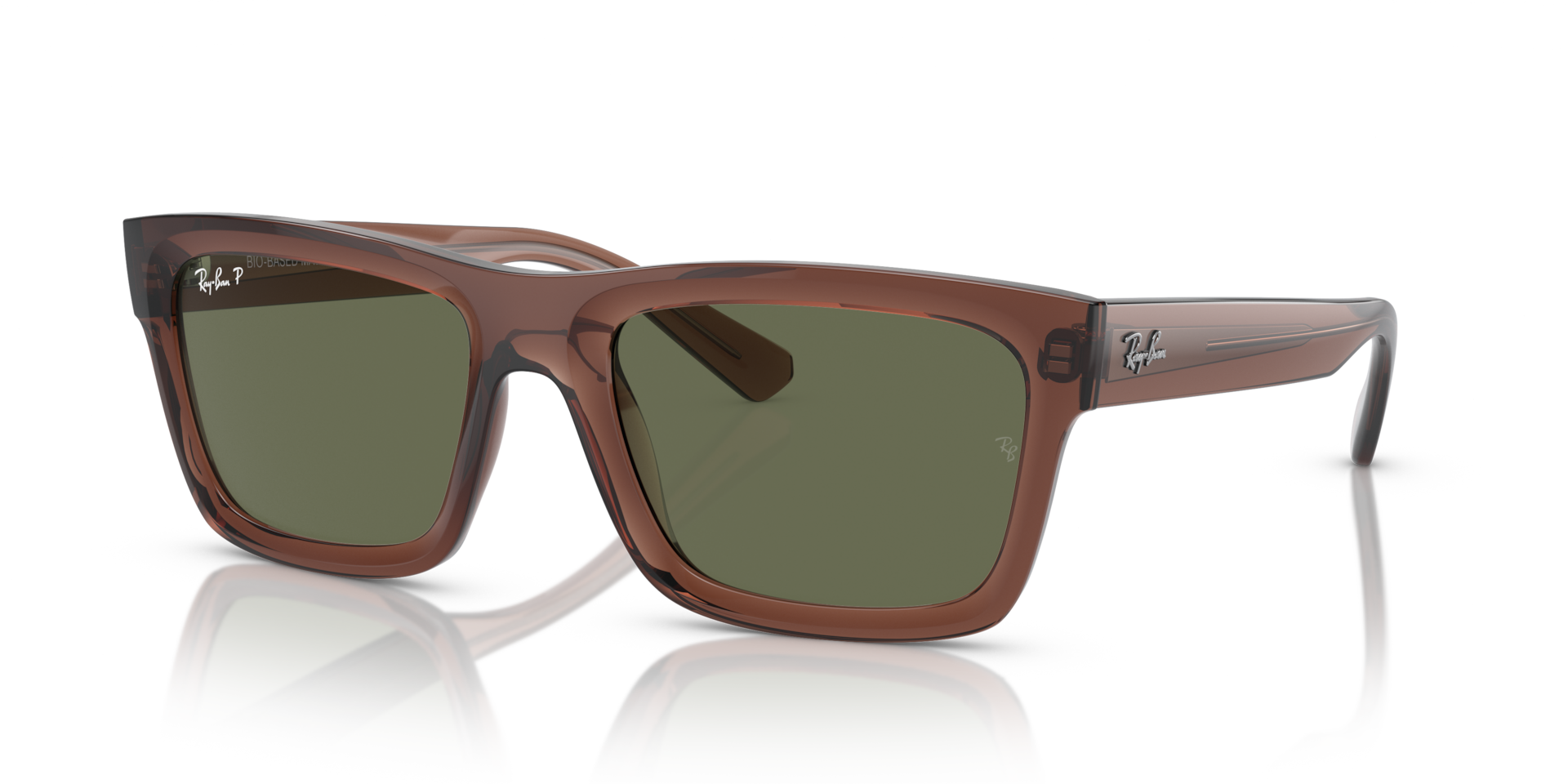 WARREN BIO-BASED: Transparent Brown / Dark Green Polarized