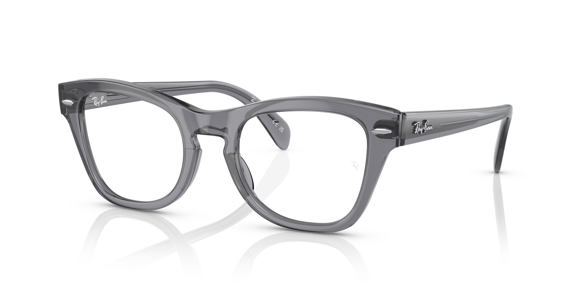 RB0707 OPTICS Eyeglasses with Transparent Grey and Clear (48-21