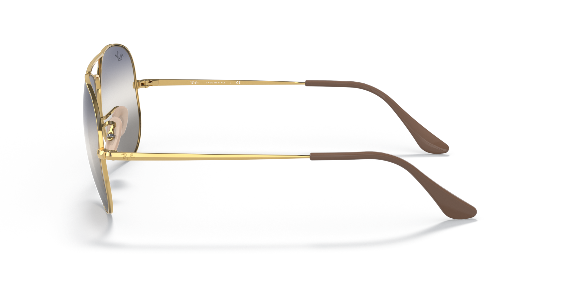 RB3689 BI-GRADIENT Sunglasses in Arista Gold and Blue/Grey