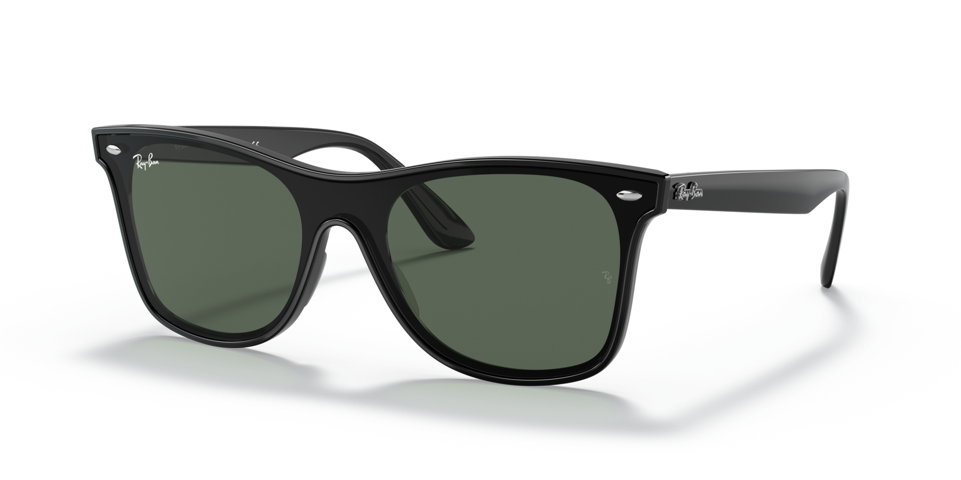 BLAZE WAYFARER — Black / Green