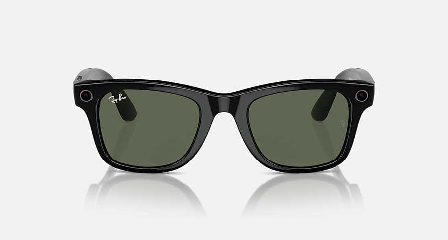 Wayfarer Gen 1, Black · G-15 Green: Front