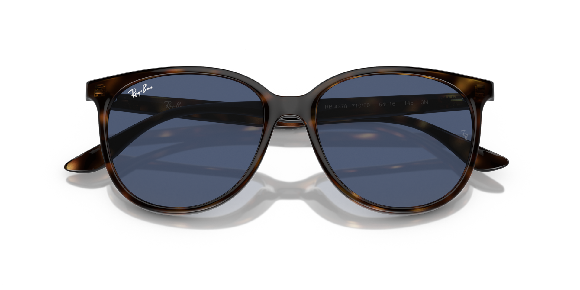 Ray-Ban Sunglasses RB4378 65722V 54-16 Polarized Dark blue Lens Ray-Ban RB4378 – Spectacle Clinic main image 4