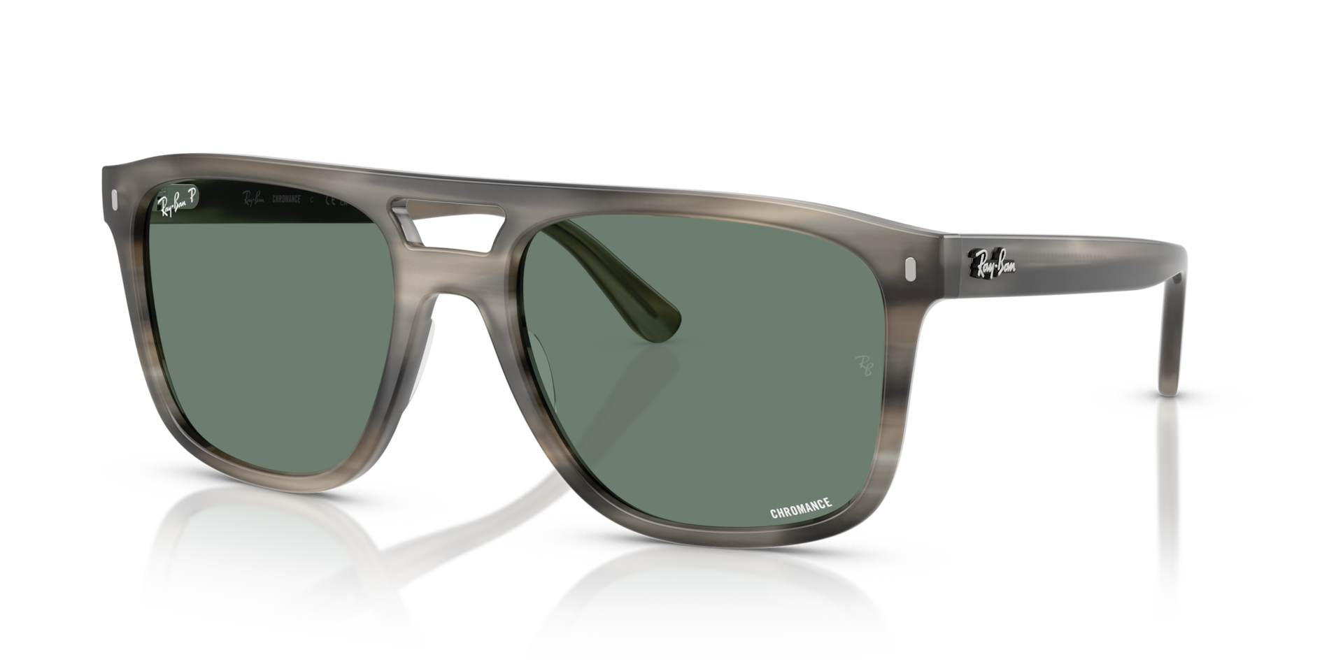 RB2213 POLARIZED+ LENSES: Havana Grey / Polarized+ Grey