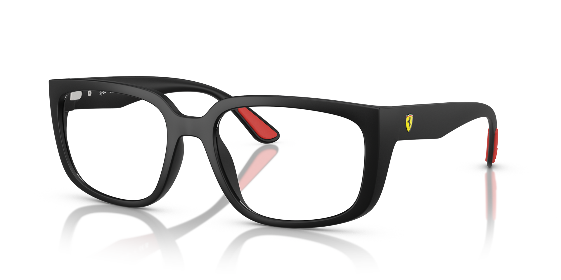 RB4443VM OPTICS SCUDERIA FERRARI COLLECTION — Black / Clear