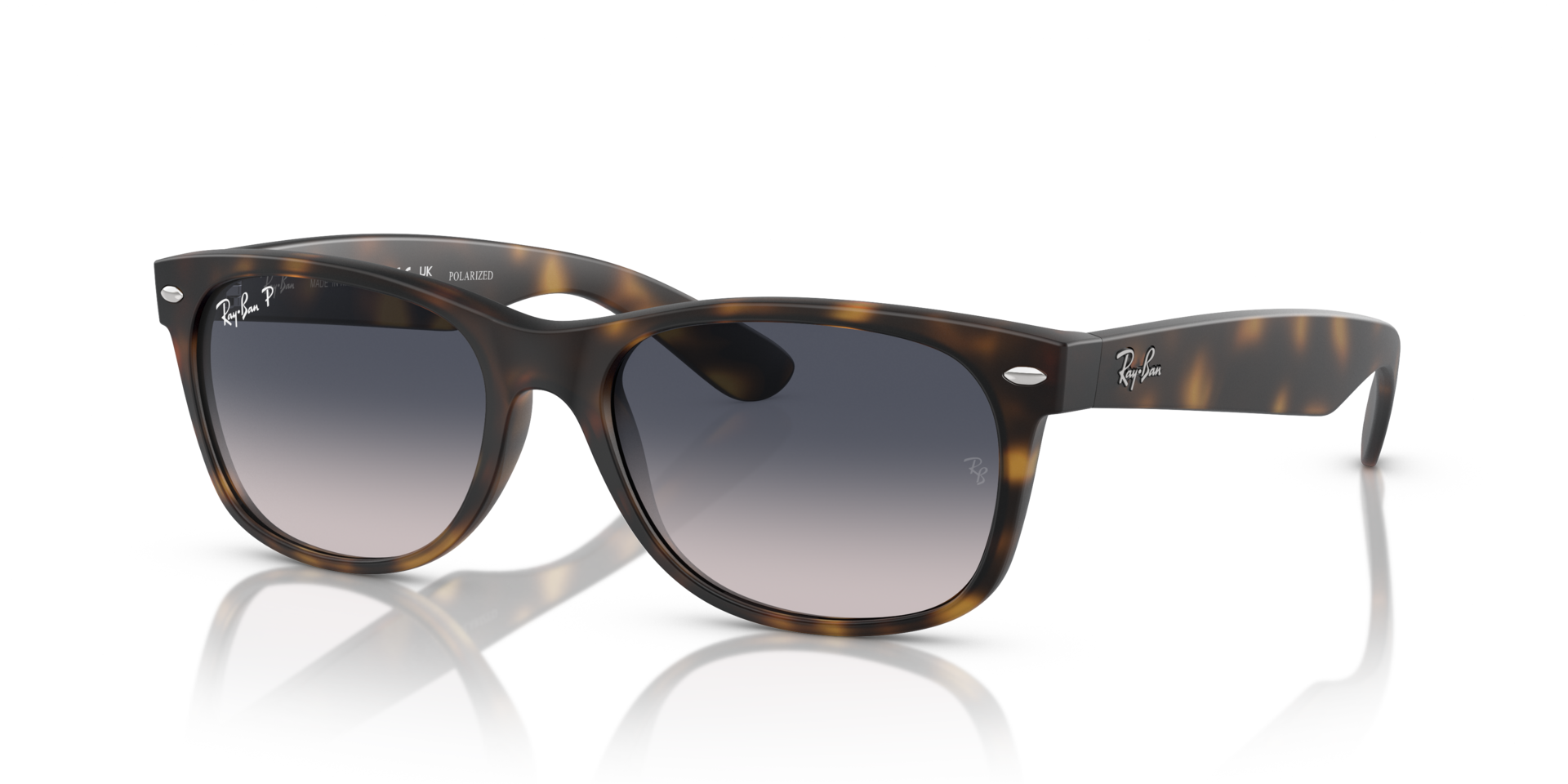 NEW WAYFARER CLASSIC — Havana / Blue Polarized