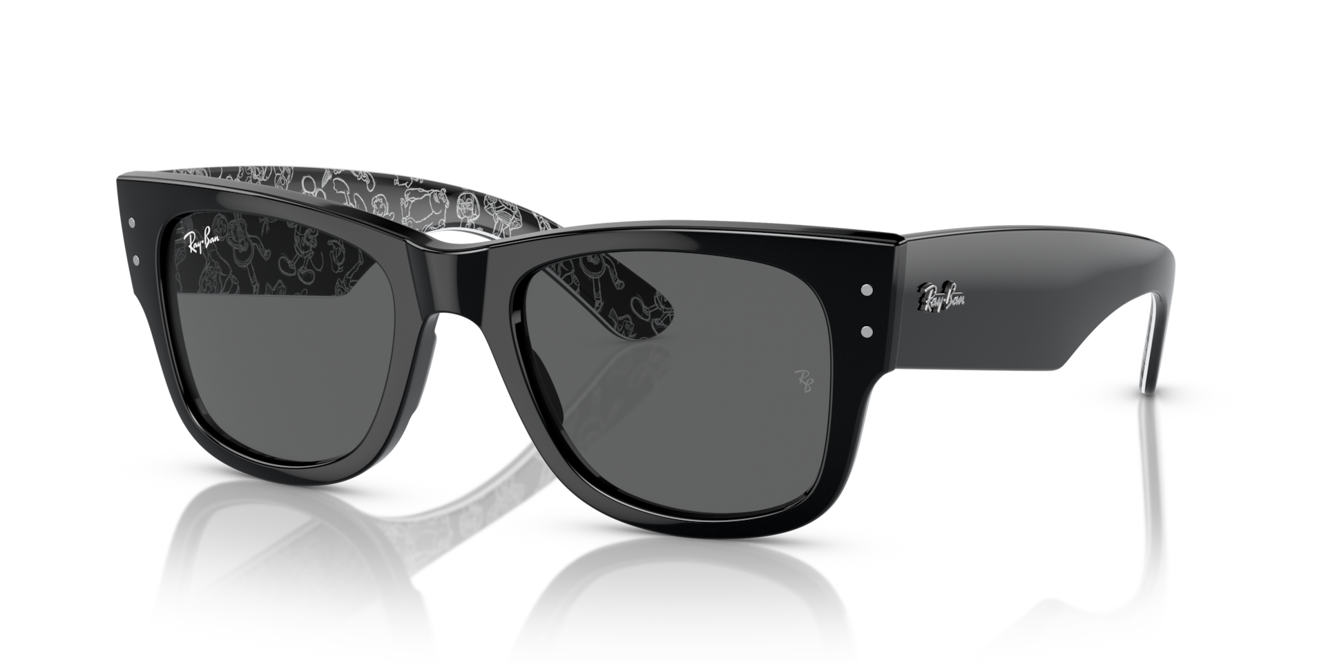 MEGA WAYFARER DISNEY 100TH ANNIVERSARY — Black / Dark Grey