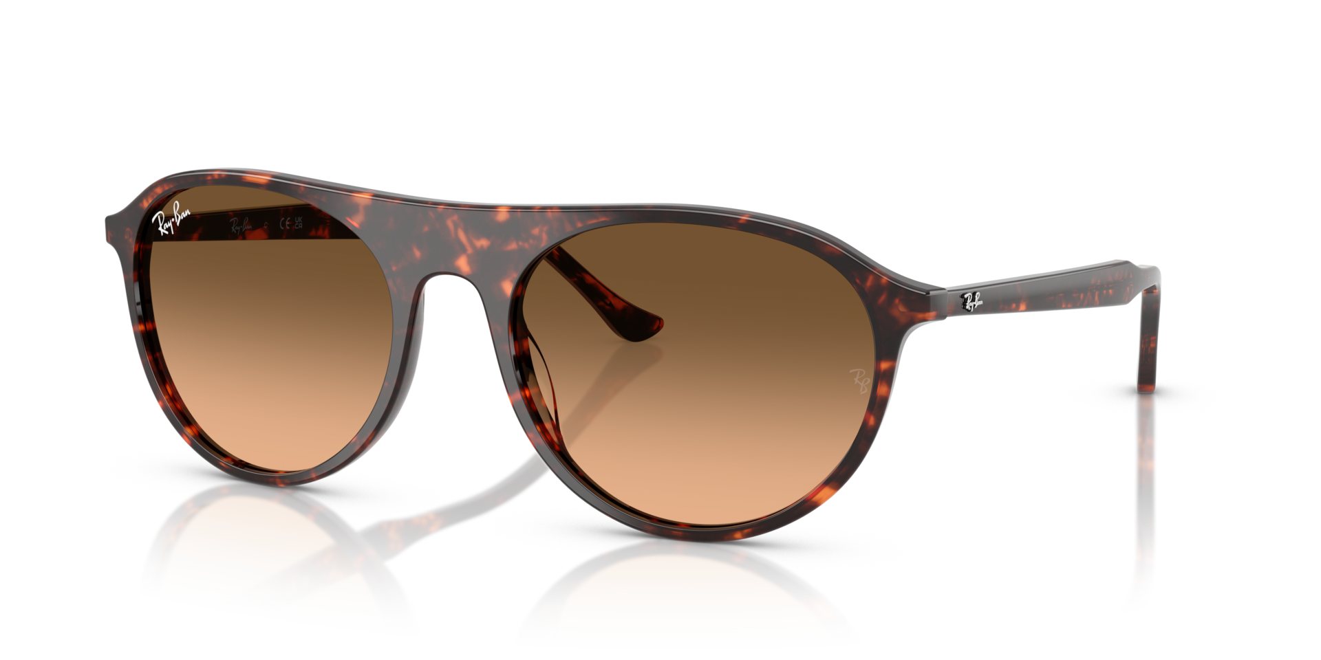 RB2215: Havana Red Turtle / Pink Gradient Black