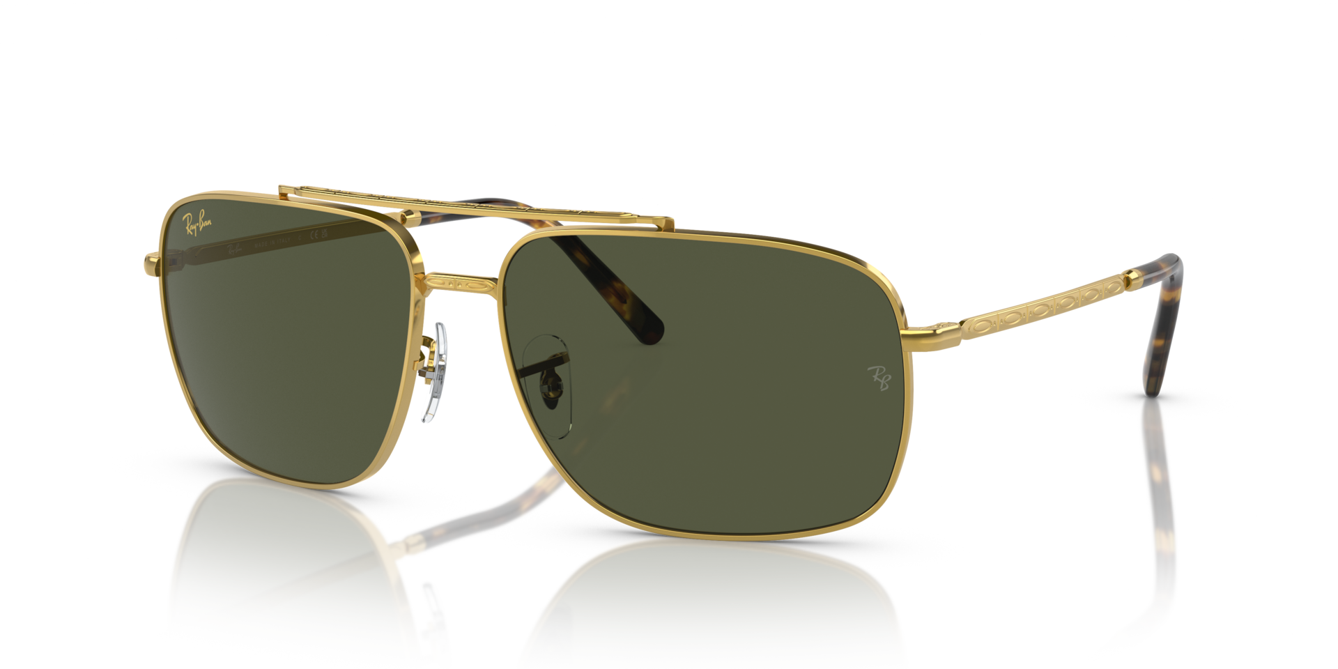 RB3796 Sunglasses in Gold and Green - RB3796 | Ray-Ban® US