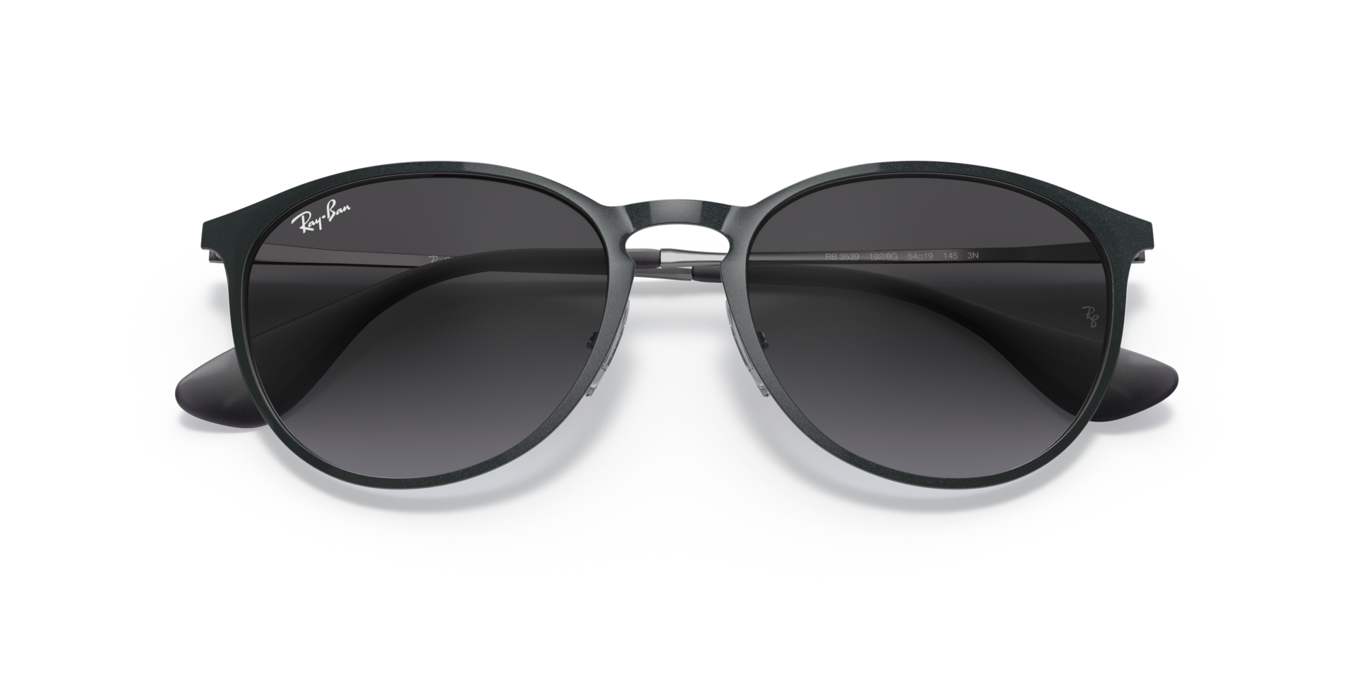 小物 Ray-Ban ERIKA L RB3539 192/8G ERIKA METAL Sunglasses in Grey and Grey Gradient (54-19) - RB3539