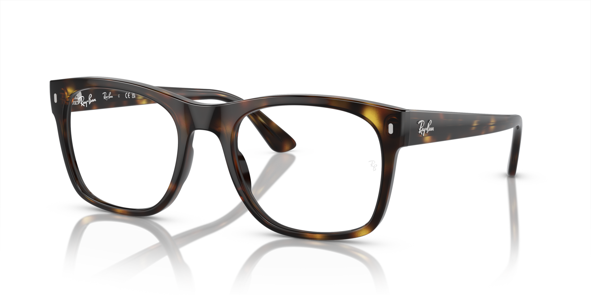 RB7228 OPTICS — Havana / Clear