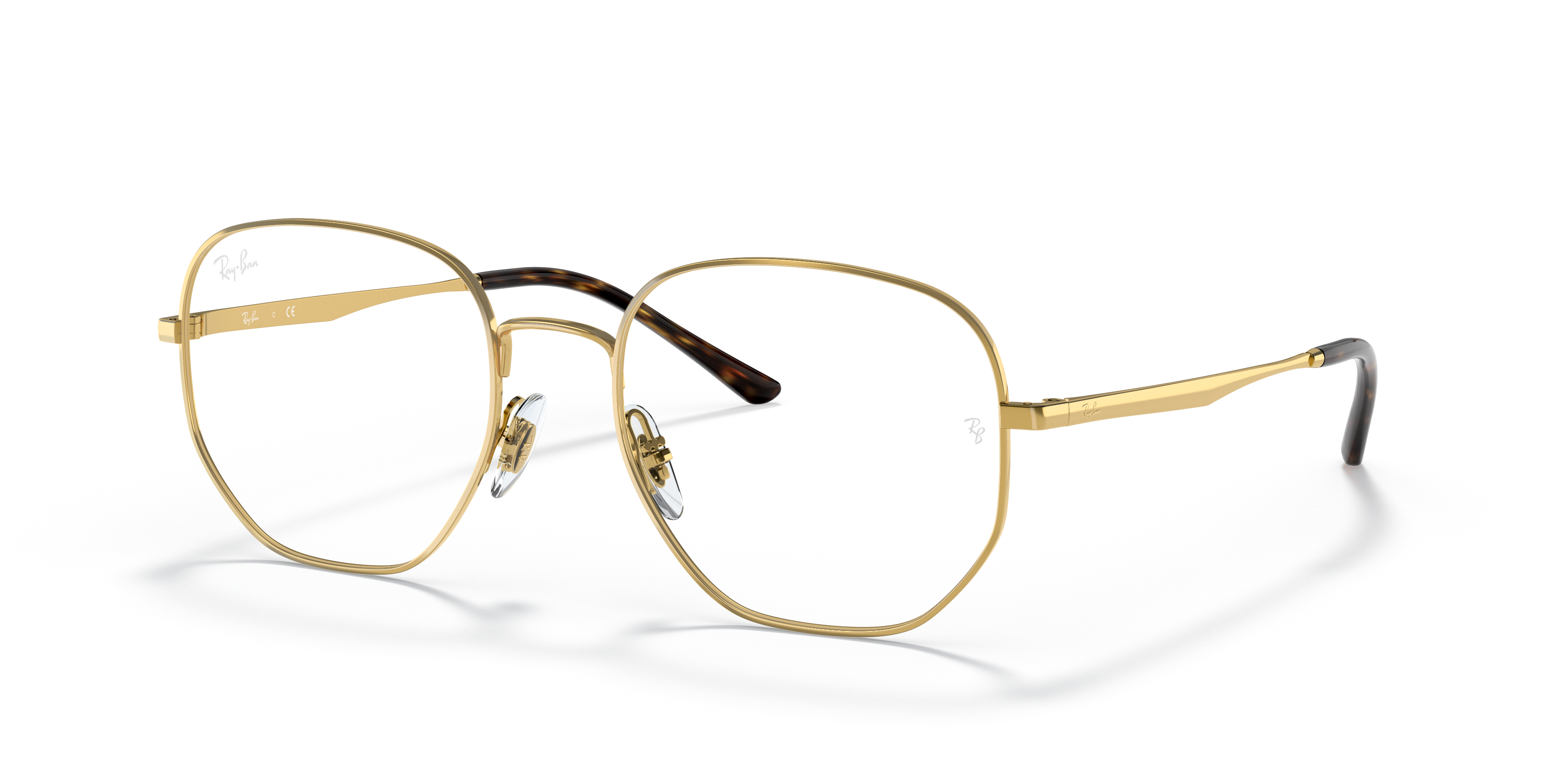 RB3682 OPTICS Eyeglasses with Arista Gold and Clear (51-19