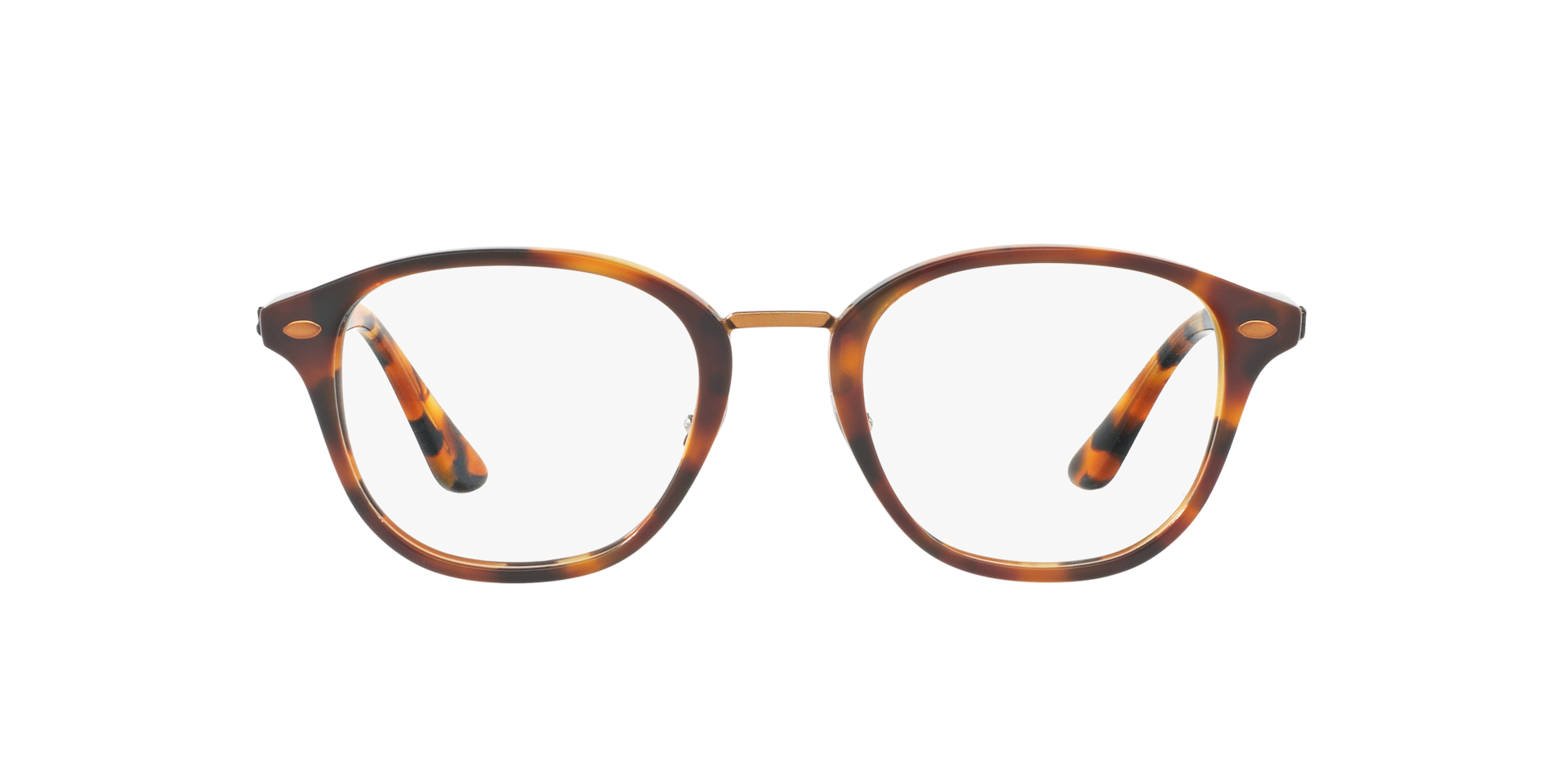 RB5355 OPTICS Polarized Eyeglasses with Tortoise and Clear (50-21