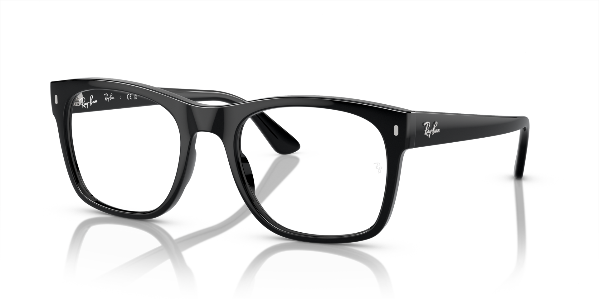 RB7228 OPTICS — Black / Clear