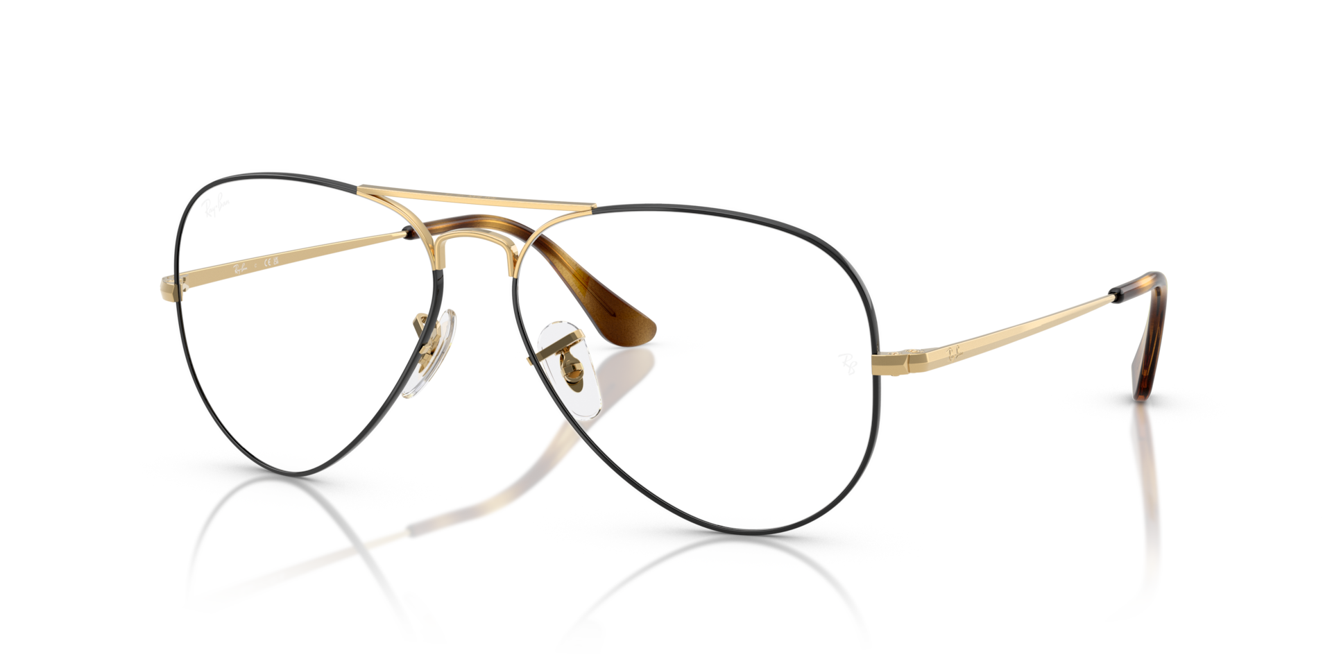 AVIATOR OPTICS — Havana On Arista / Clear