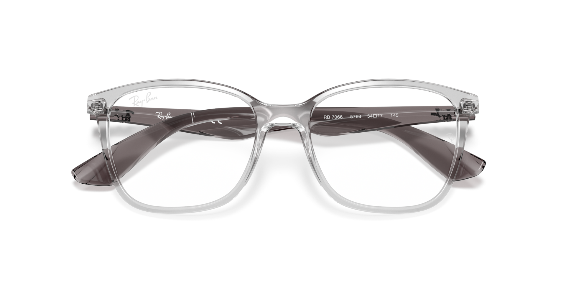 RB7066 OPTICS Polarized Eyeglasses with Transparent and Clear (54