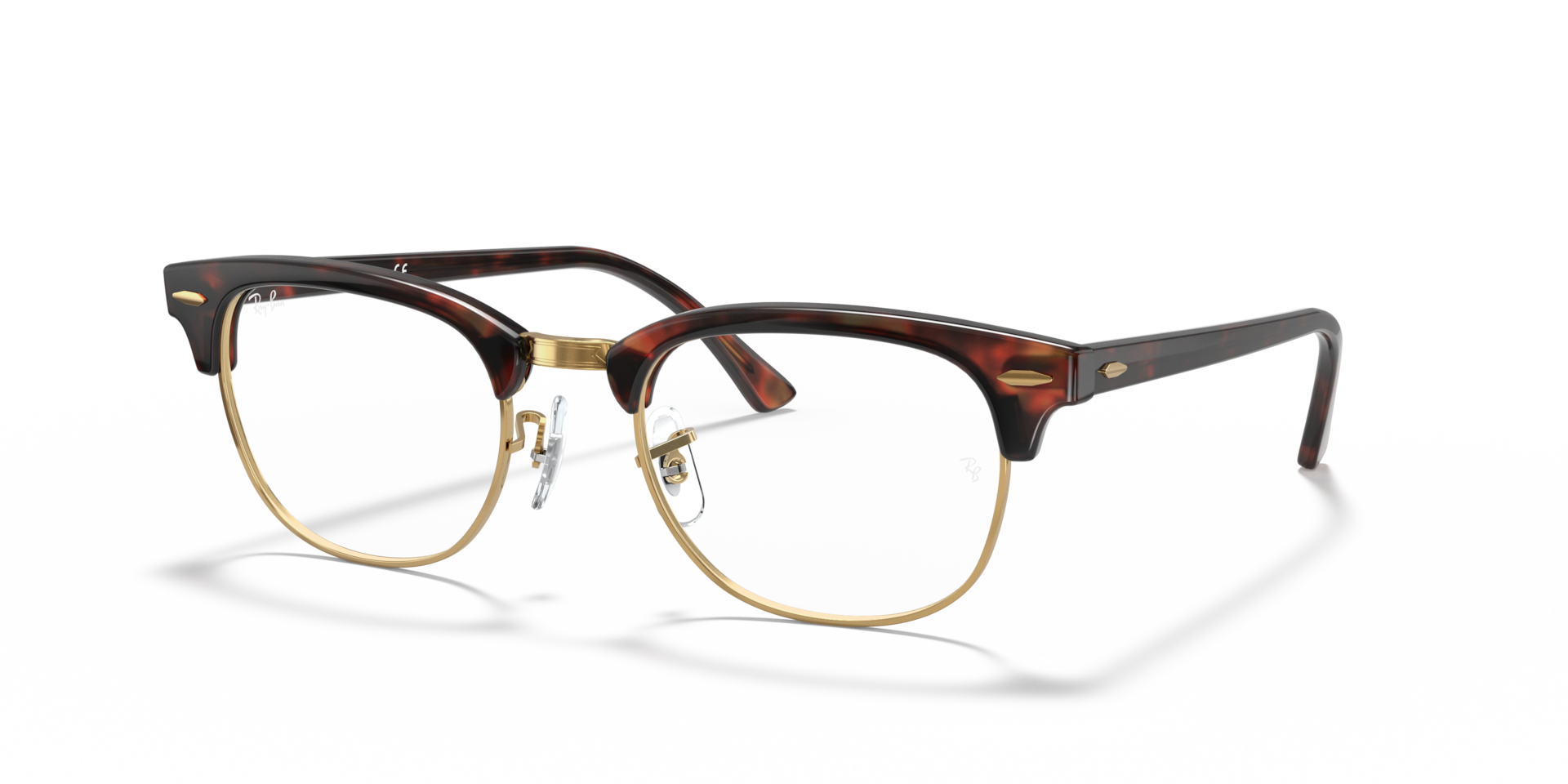 CLUBMASTER OPTICS — Mock Tortoise / Clear