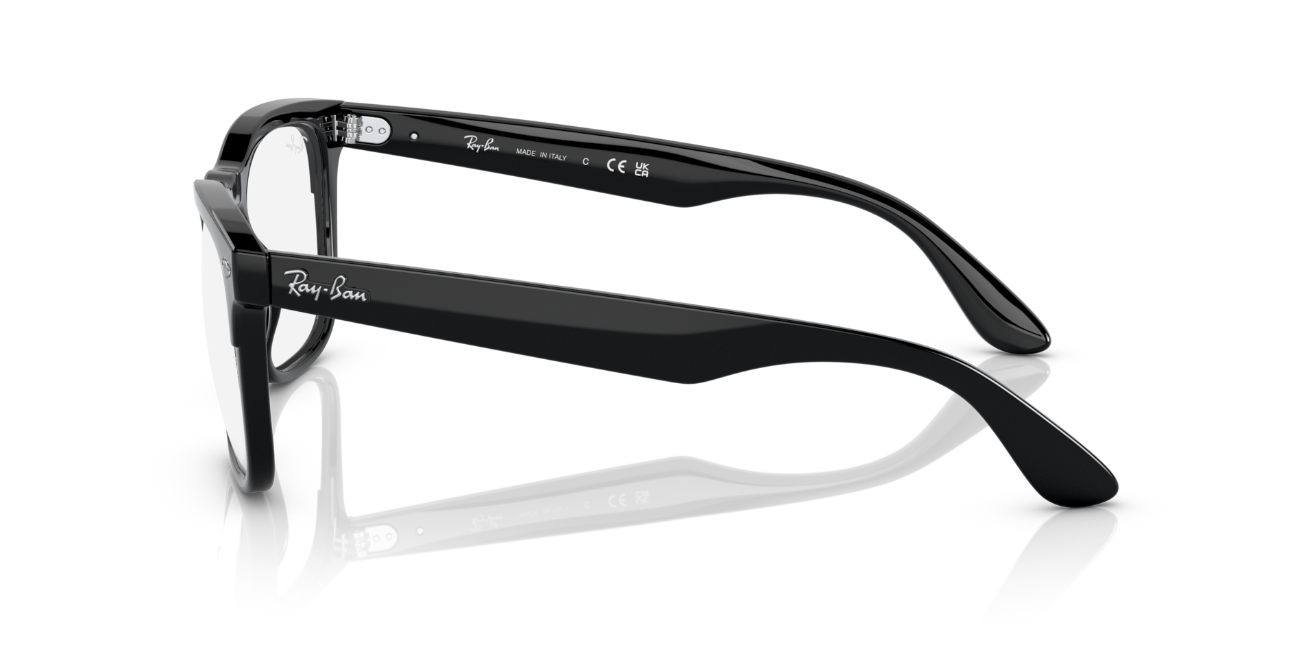 STEVE OPTICS Eyeglasses with Black and Clear (54-18) - RB4487V