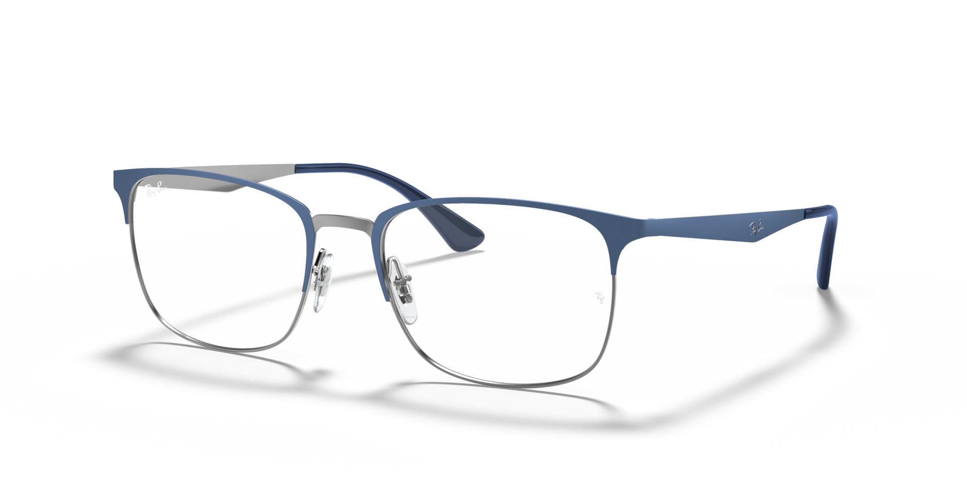 RB6421 OPTICS — Blue On Gunmetal / Clear