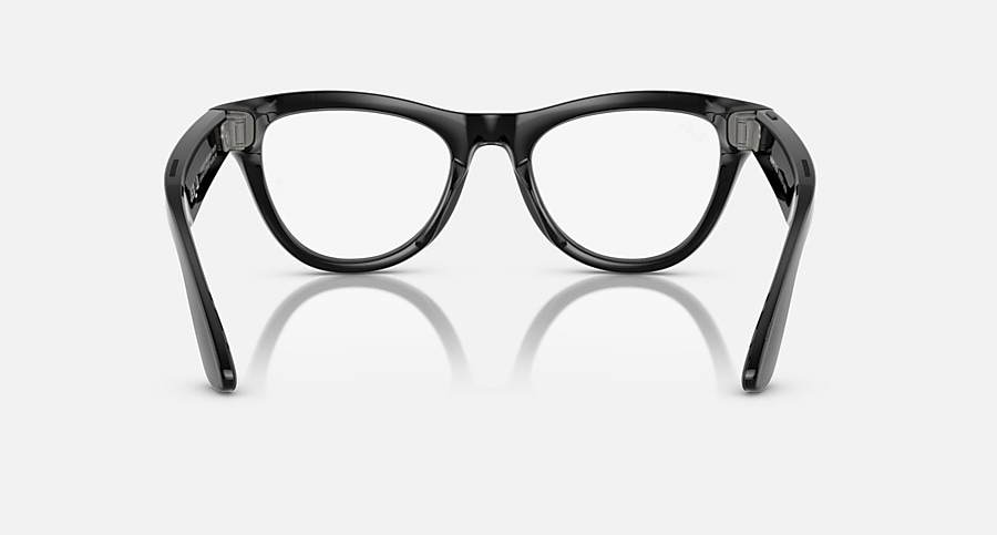 Skyler Gen 1, Black · Clear/Cerulean Blue: Back