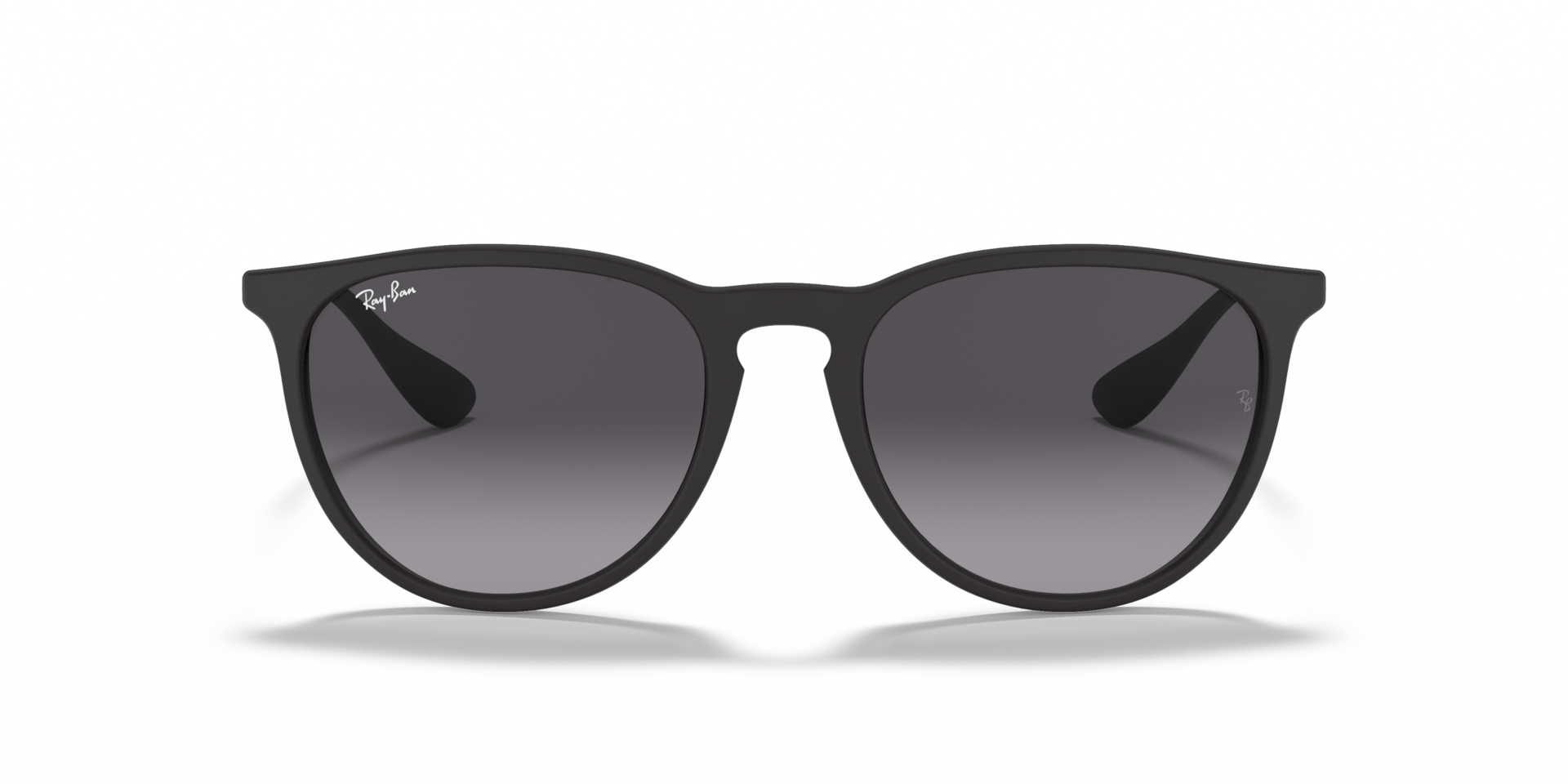 ERIKA CLASSIC Sunglasses in Rubber Black and Grey (57-18
