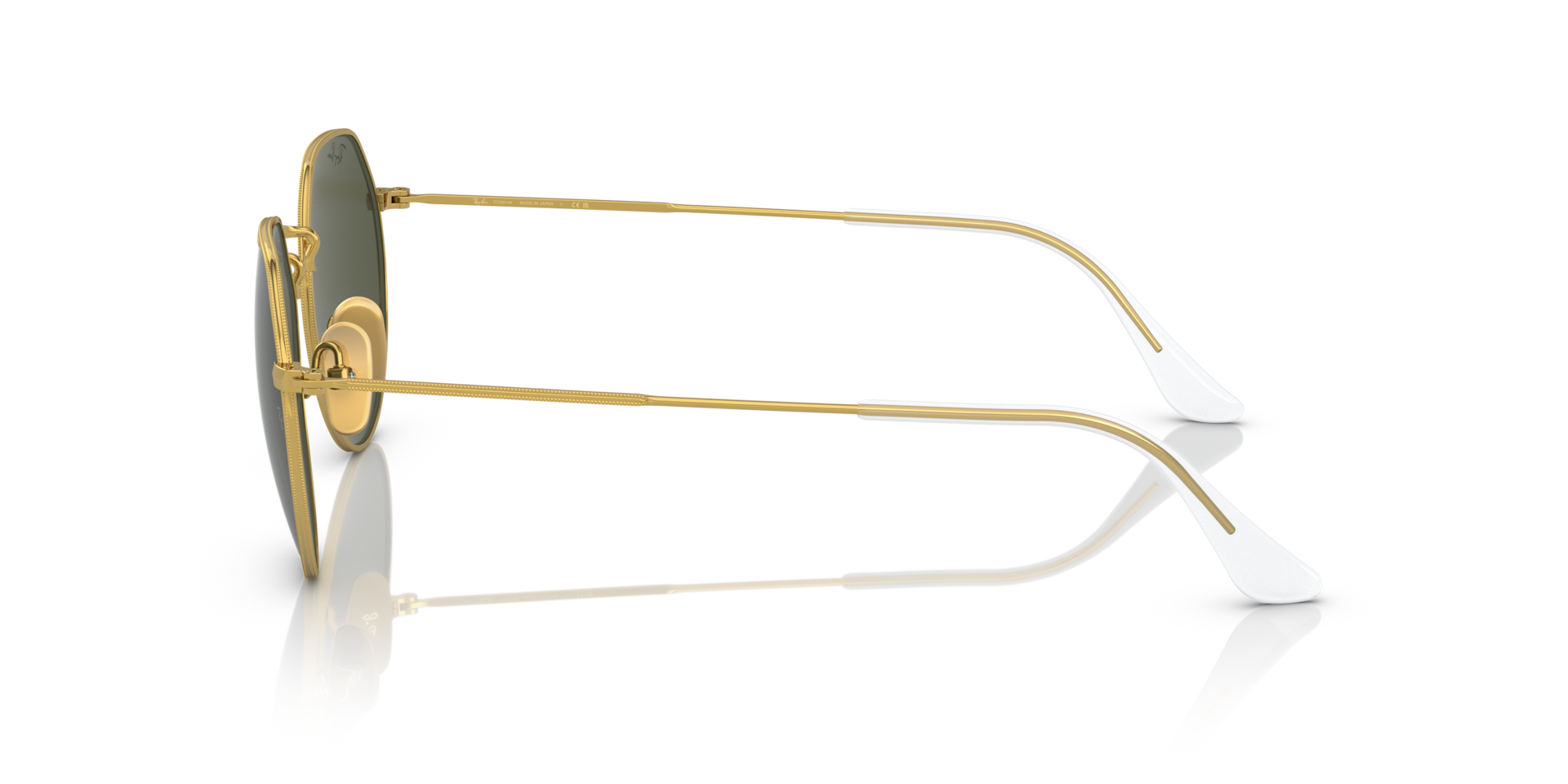 JACK TITANIUM Sunglasses in Gold and Green (51-20) - RB8165 | Ray