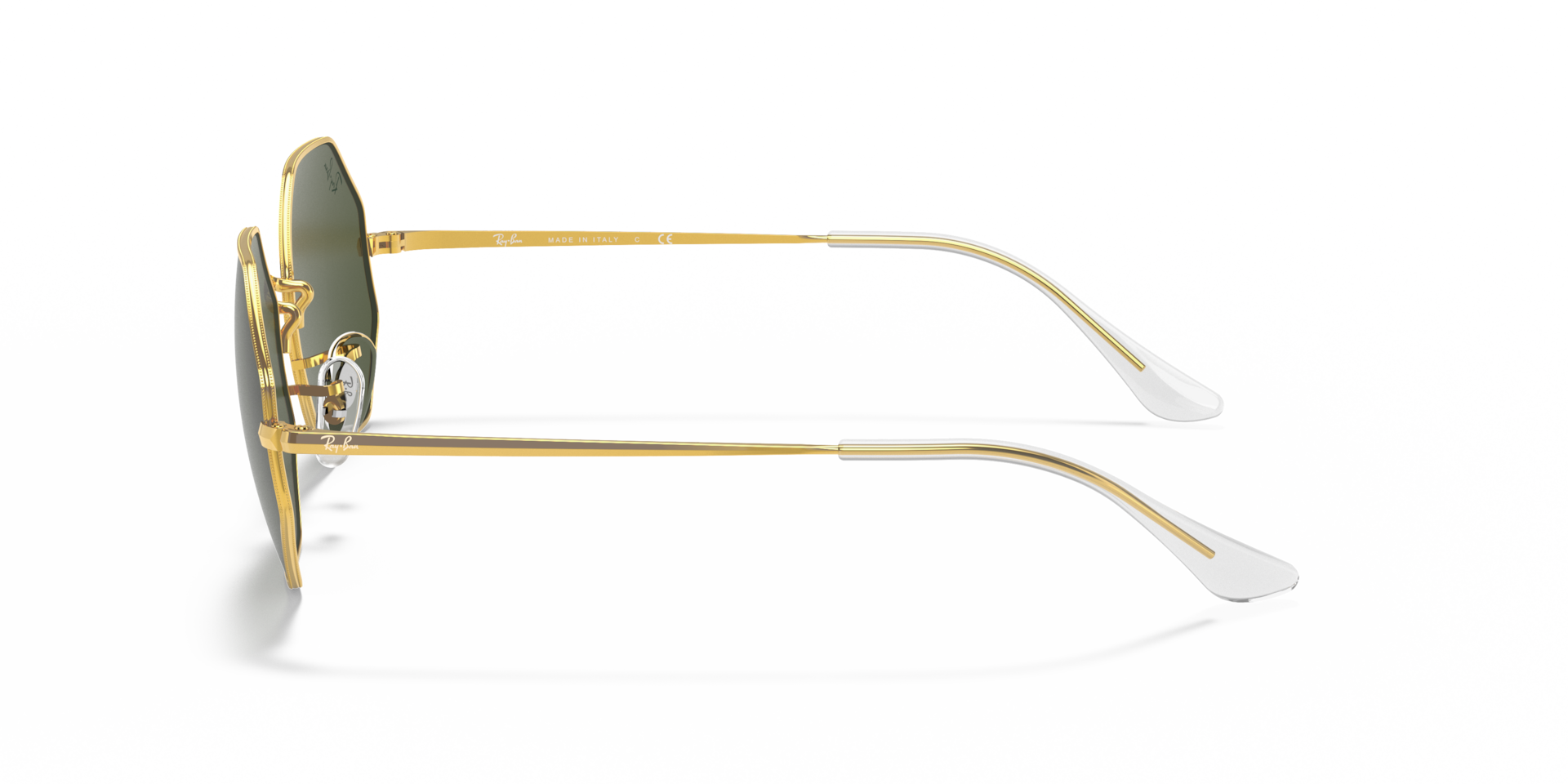 OCTAGON 1972 Sunglasses in Gold and G-15 Green (54-19) - RB1972