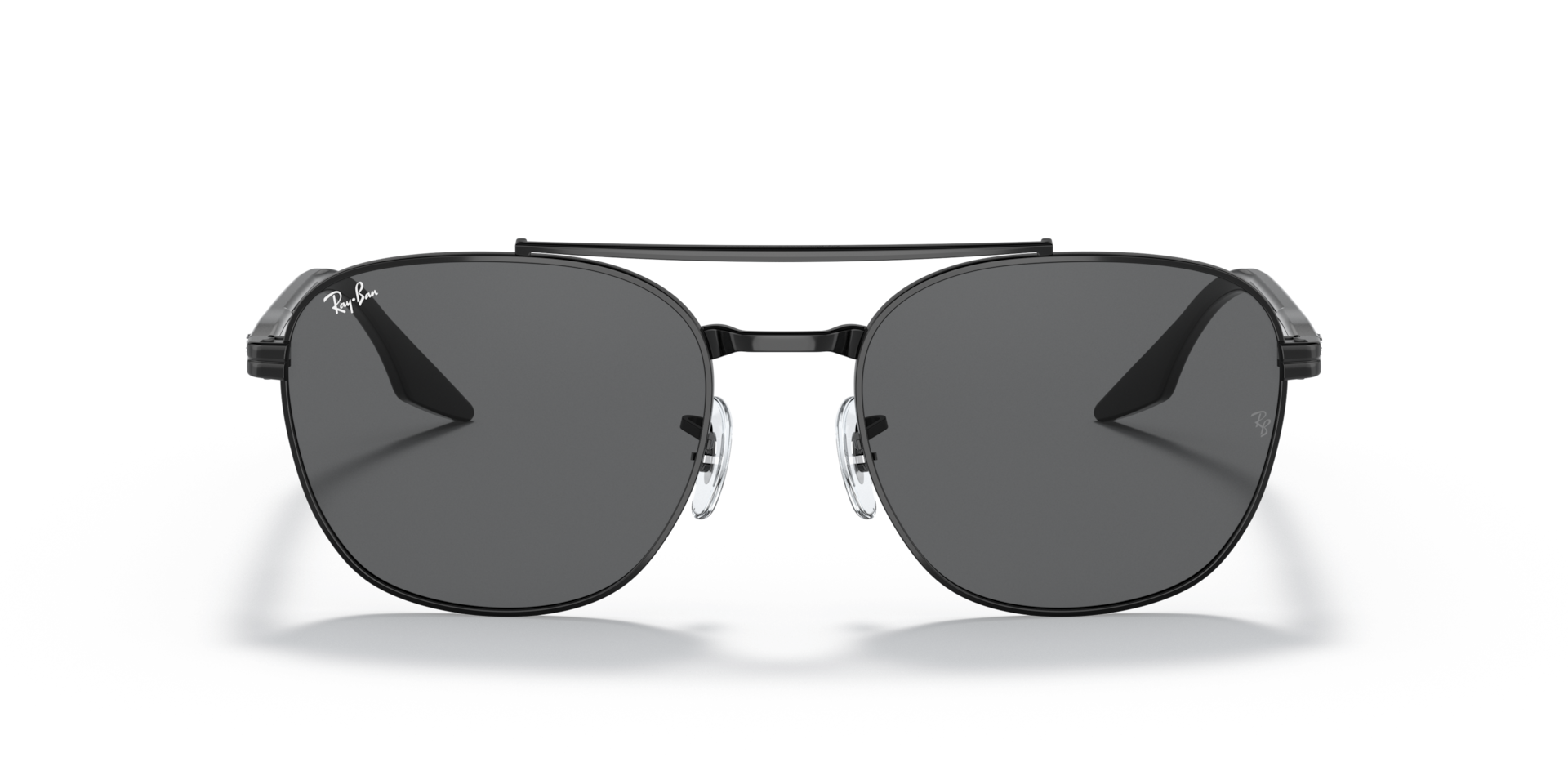 RB3688 Sunglasses in Black and Dark Grey (55-19) - RB3688 | Ray