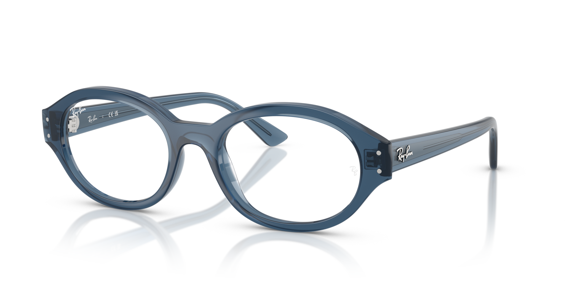 SHILO OPTICS BIO-BASED — Light Blue / Clear