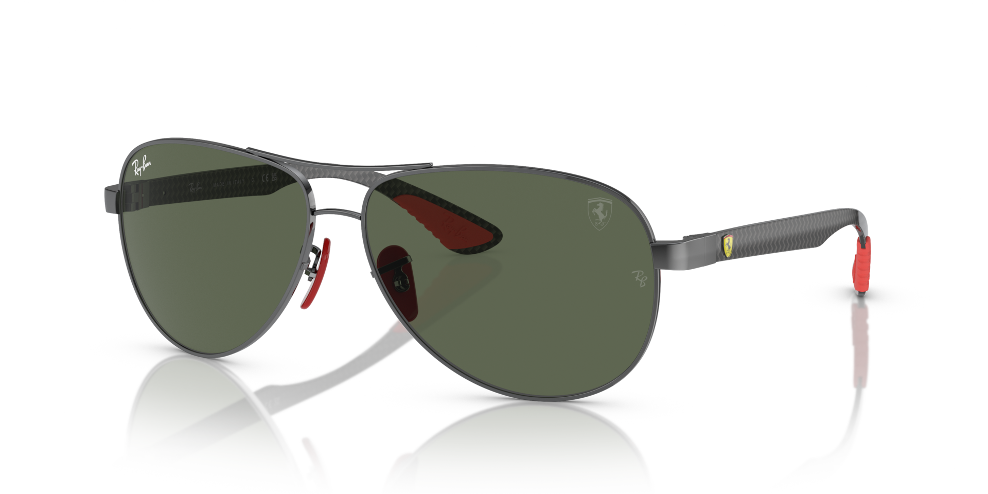 RB8331M SCUDERIA FERRARI COLLECTION — Gunmetal / Dark Green