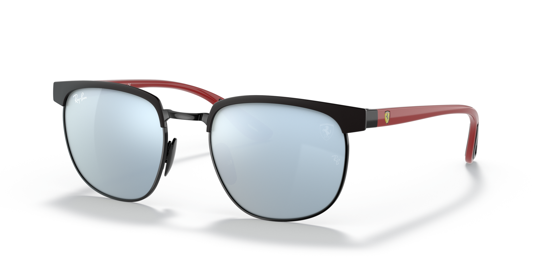 RB3698M SCUDERIA FERRARI COLLECTION: Black / Light Green/Silver